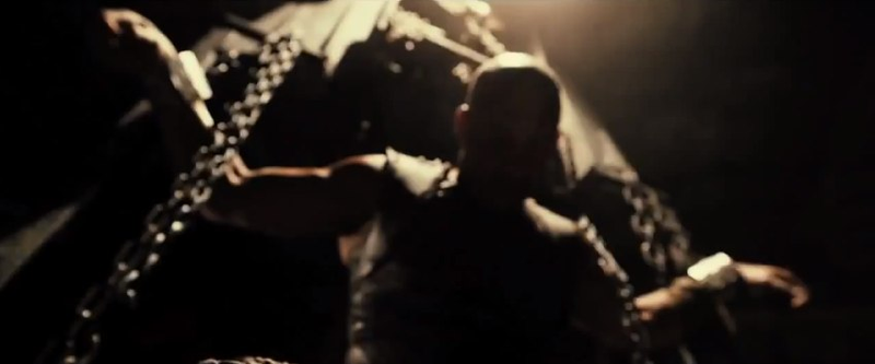 Illustration for article titled Hot Damn! Riddick's back, and he's still scarier than a gang of monsters